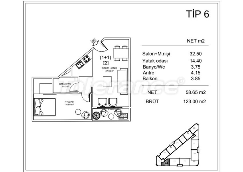 Appartement van de ontwikkelaar in Gaziosmanpaşa, Istanboel zeezicht zwembad afbetaling - onroerend goed kopen in Turkije - 110379