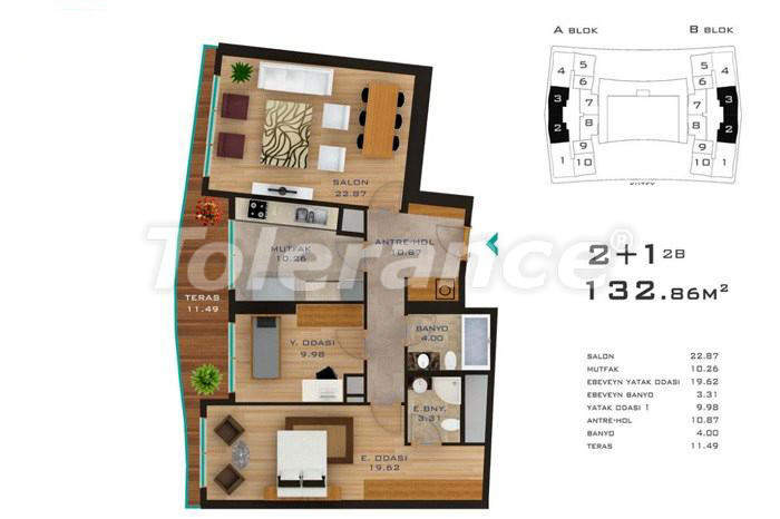 Apartment du développeur еn Gaziosmanpaşa, Istanbul piscine - acheter un bien immobilier en Turquie - 14183