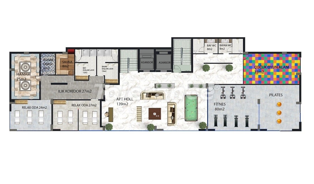 Apartment vom entwickler in Gazipaşa, Alanya pool ratenzahlung - immobilien in der Türkei kaufen - 60321