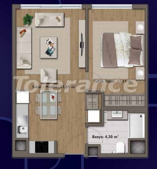 Apartment from the developer in Günesli, İstanbul pool - buy realty in Turkey - 14308