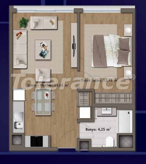 Apartment from the developer in Günesli, İstanbul pool - buy realty in Turkey - 14311