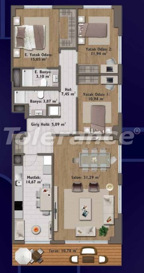 Apartment from the developer in Günesli, İstanbul pool - buy realty in Turkey - 14327