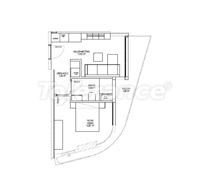 Appartement van de ontwikkelaar in Istanboel zwembad afbetaling - onroerend goed kopen in Turkije - 131290