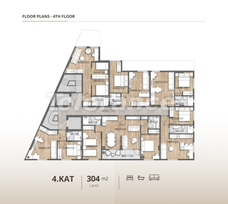 Apartment from the developer in Istanbul - 131743 Apartment from the developer in Istanbul - buy realty in Turkey - 131743