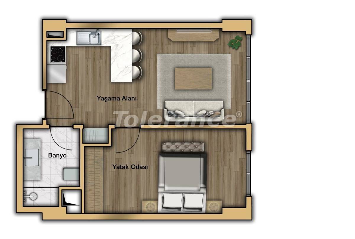 Apartment in Istanbul installment - buy realty in Turkey - 20358