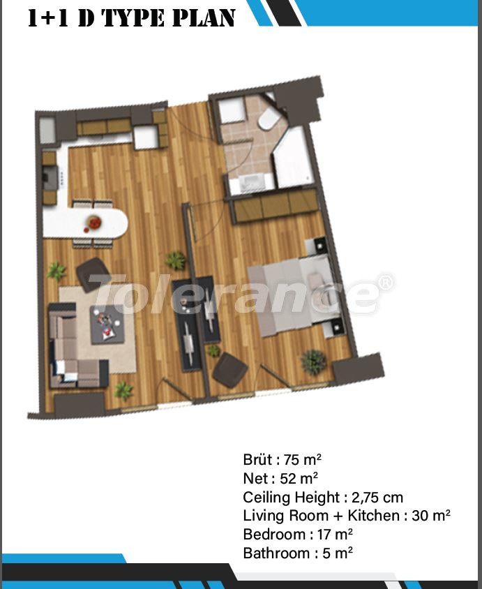 Apartment from the developer in Kadikoy, İstanbul - buy realty in Turkey - 65431