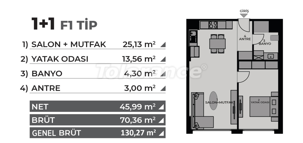 آپارتمان از سازنده که در کادیکوی, استانبول استخر اقساط - خرید ملک در ترکیه - 69005