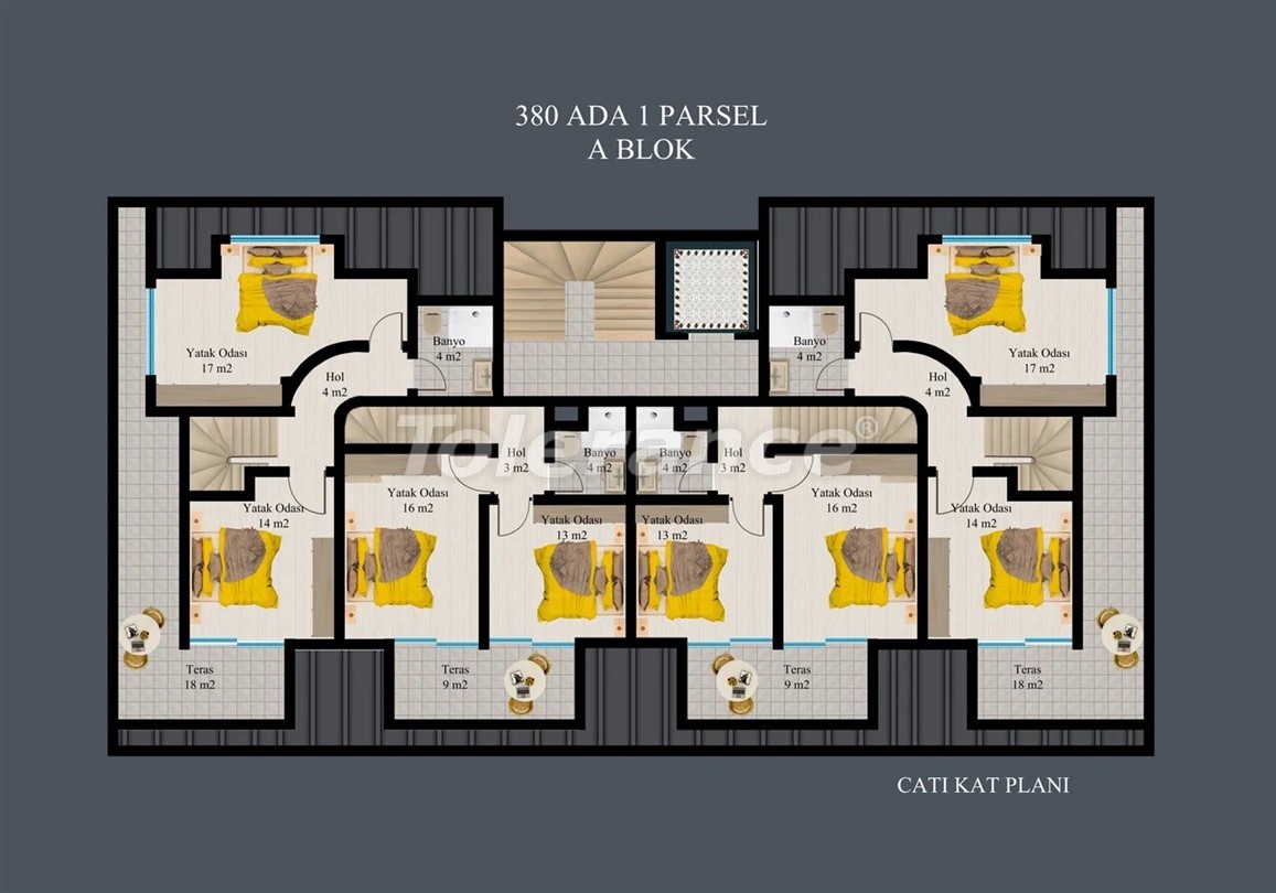 Apartment vom entwickler in Kargıcak, Alanya meeresblick pool ratenzahlung - immobilien in der Türkei kaufen - 50300