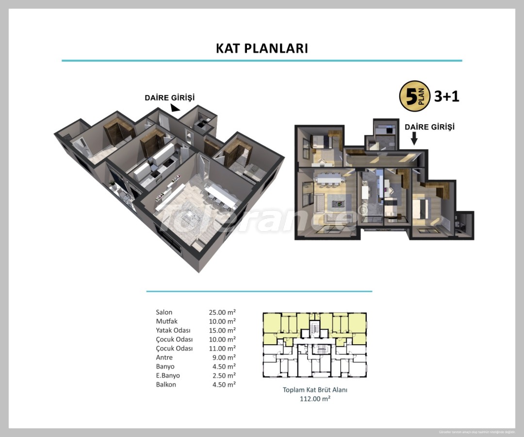 Apartment from the developer in Karsiyaka, İzmir installment - buy realty in Turkey - 27504