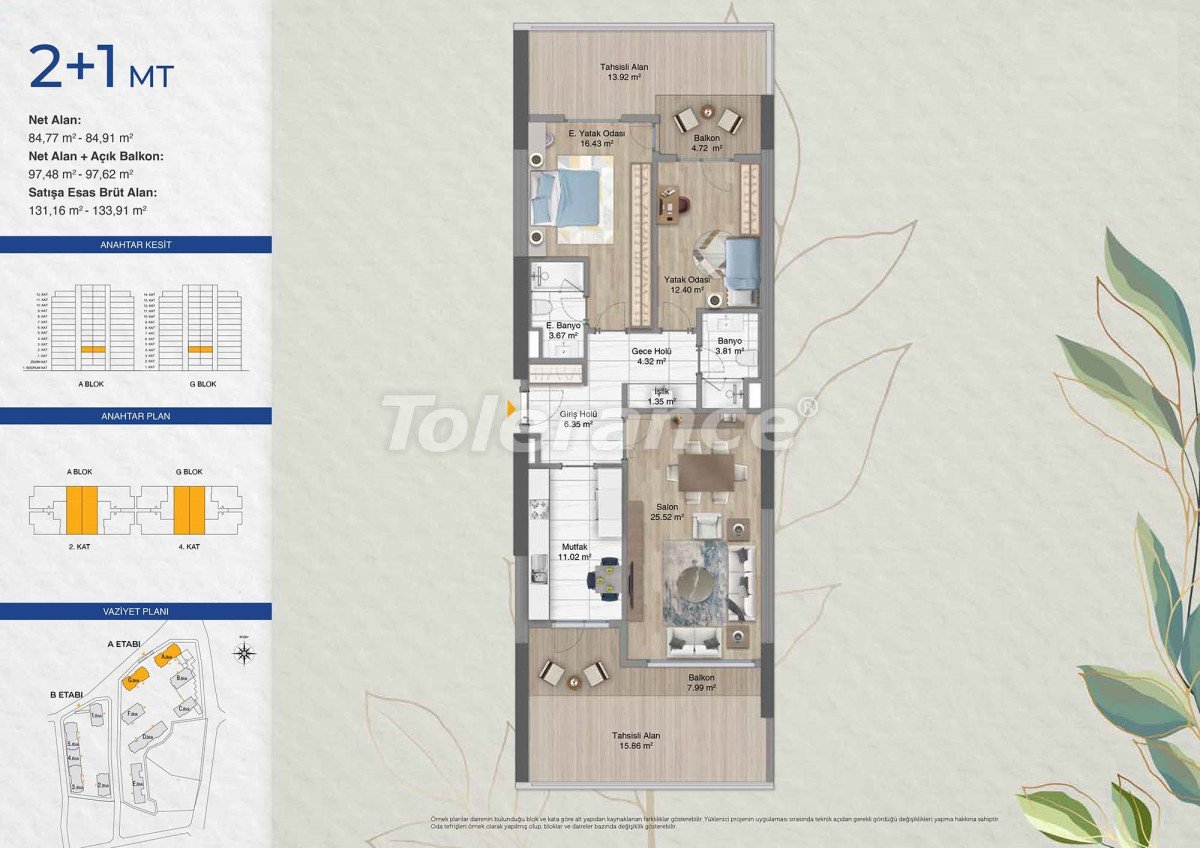 Apartment from the developer in Kartal, İstanbul - buy realty in Turkey - 66896