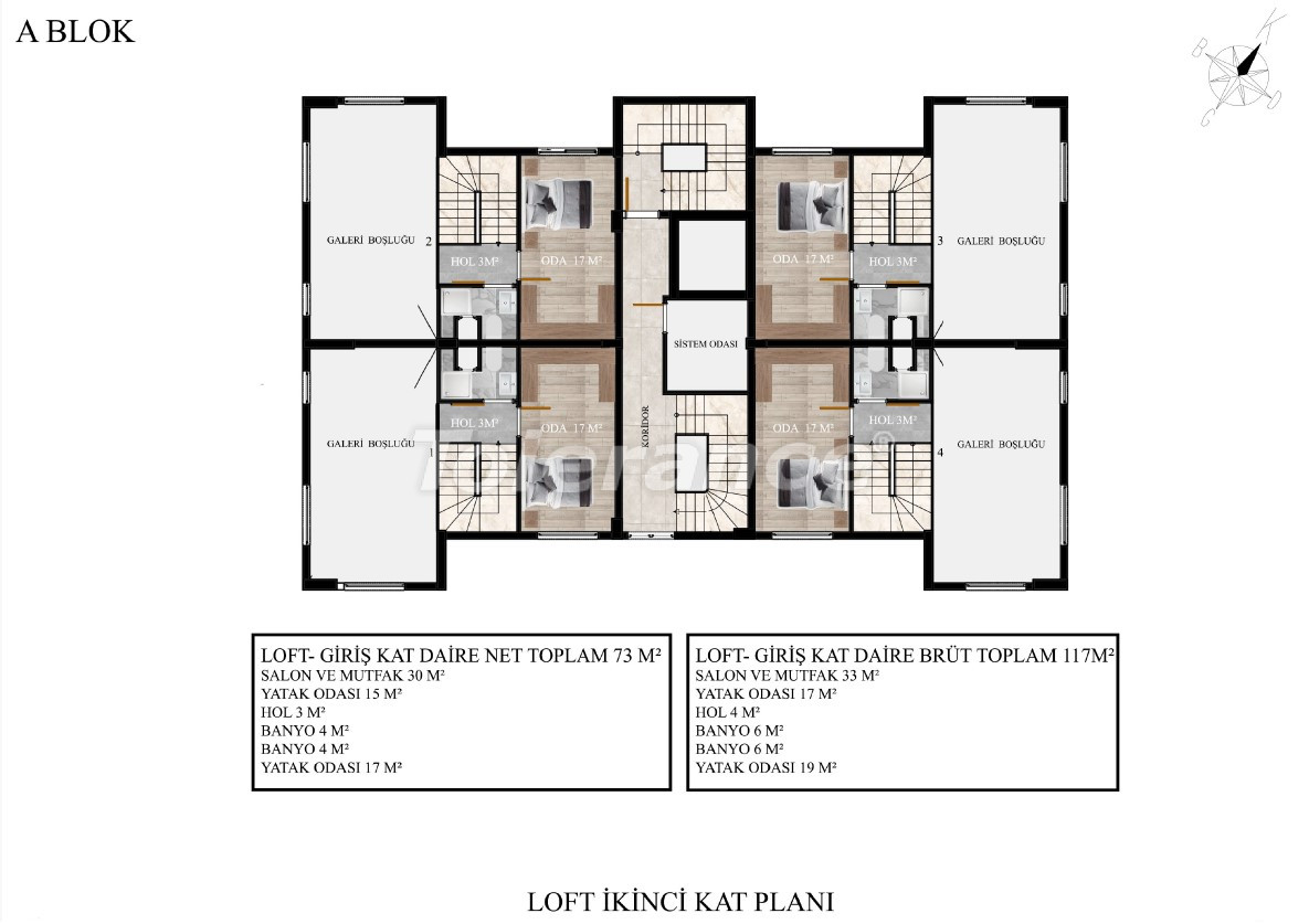 Apartment vom entwickler in Kepez, Antalya pool ratenzahlung - immobilien in der Türkei kaufen - 128042