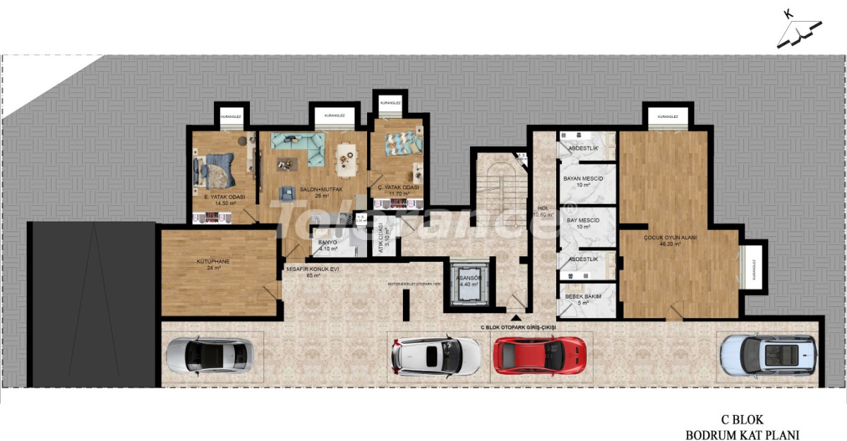 Apartment vom entwickler in Kepez, Antalya pool ratenzahlung - immobilien in der Türkei kaufen - 128215