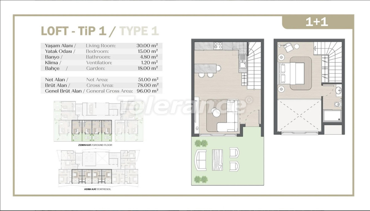 Apartment from the developer in Kepez, Antalya with pool - buy realty in Turkey - 130033