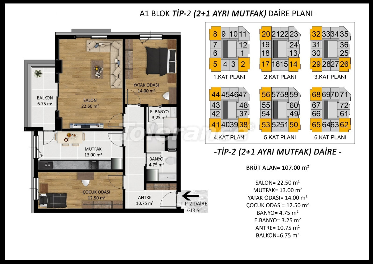 Appartement van de ontwikkelaar in Kepez, Antalya zwembad afbetaling - onroerend goed kopen in Turkije - 131196