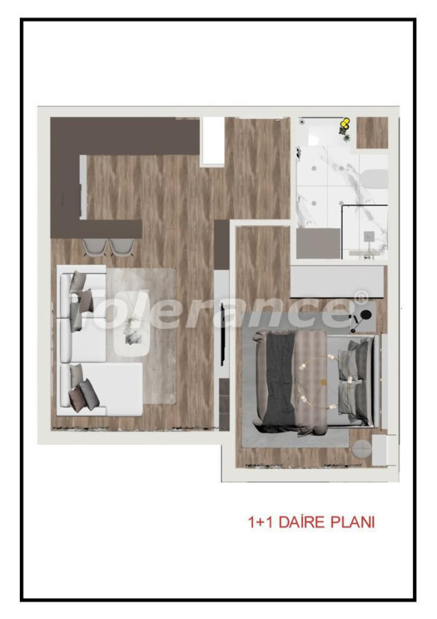 Apartment vom entwickler in Kepez, Antalya pool - immobilien in der Türkei kaufen - 70888