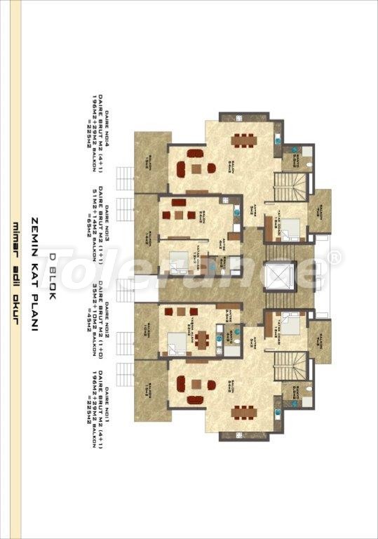 Apartment vom entwickler in Kestel, Alanya meeresblick pool - immobilien in der Türkei kaufen - 3045