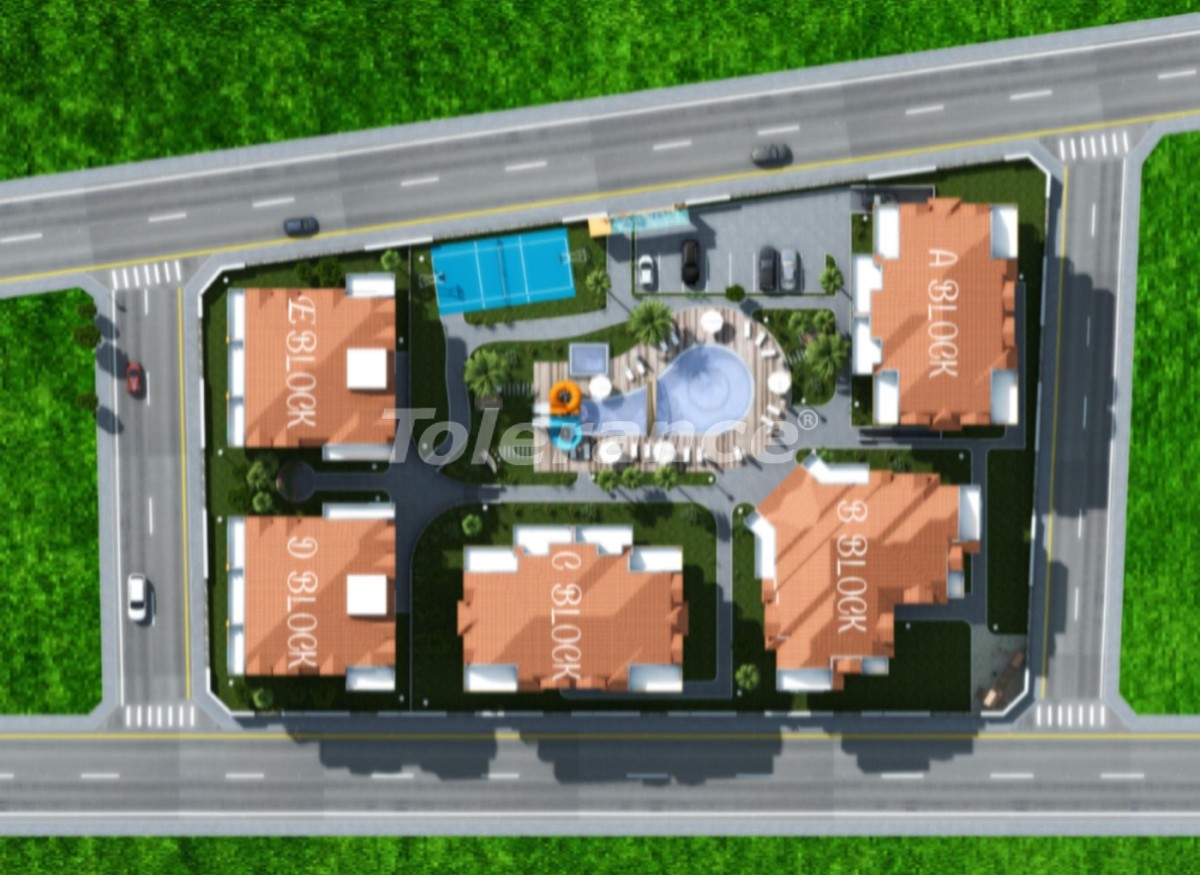 Appartement du développeur еn Kestel, Alanya vue sur la mer piscine - acheter un bien immobilier en Turquie - 3157