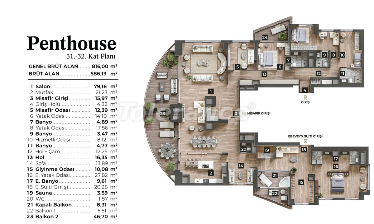 Apartment vom entwickler in Konak, İzmir meeresblick pool ratenzahlung - immobilien in der Türkei kaufen - 55622