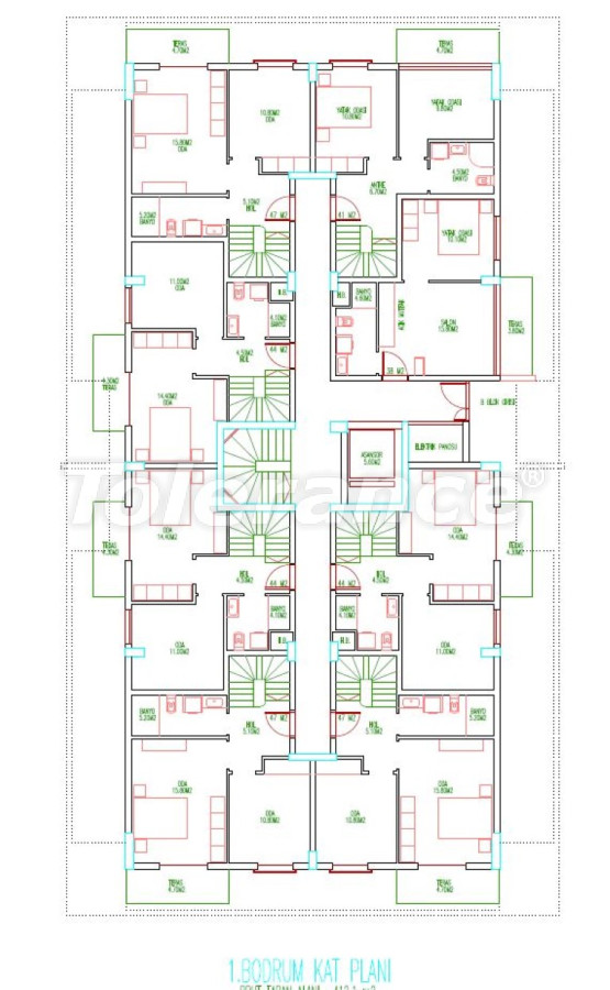 Apartment vom entwickler in Konyaaltı, Antalya pool ratenzahlung - immobilien in der Türkei kaufen - 101793