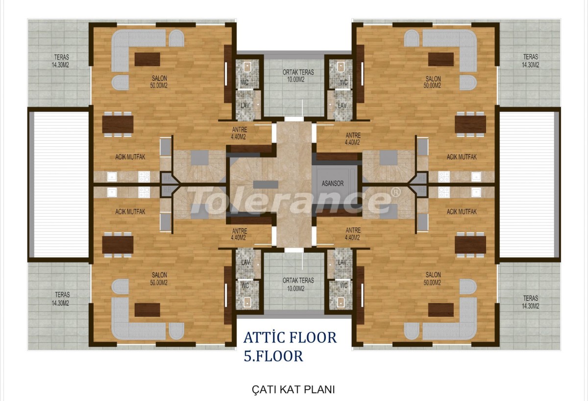 Apartment vom entwickler in Konyaaltı, Antalya pool - immobilien in der Türkei kaufen - 10507