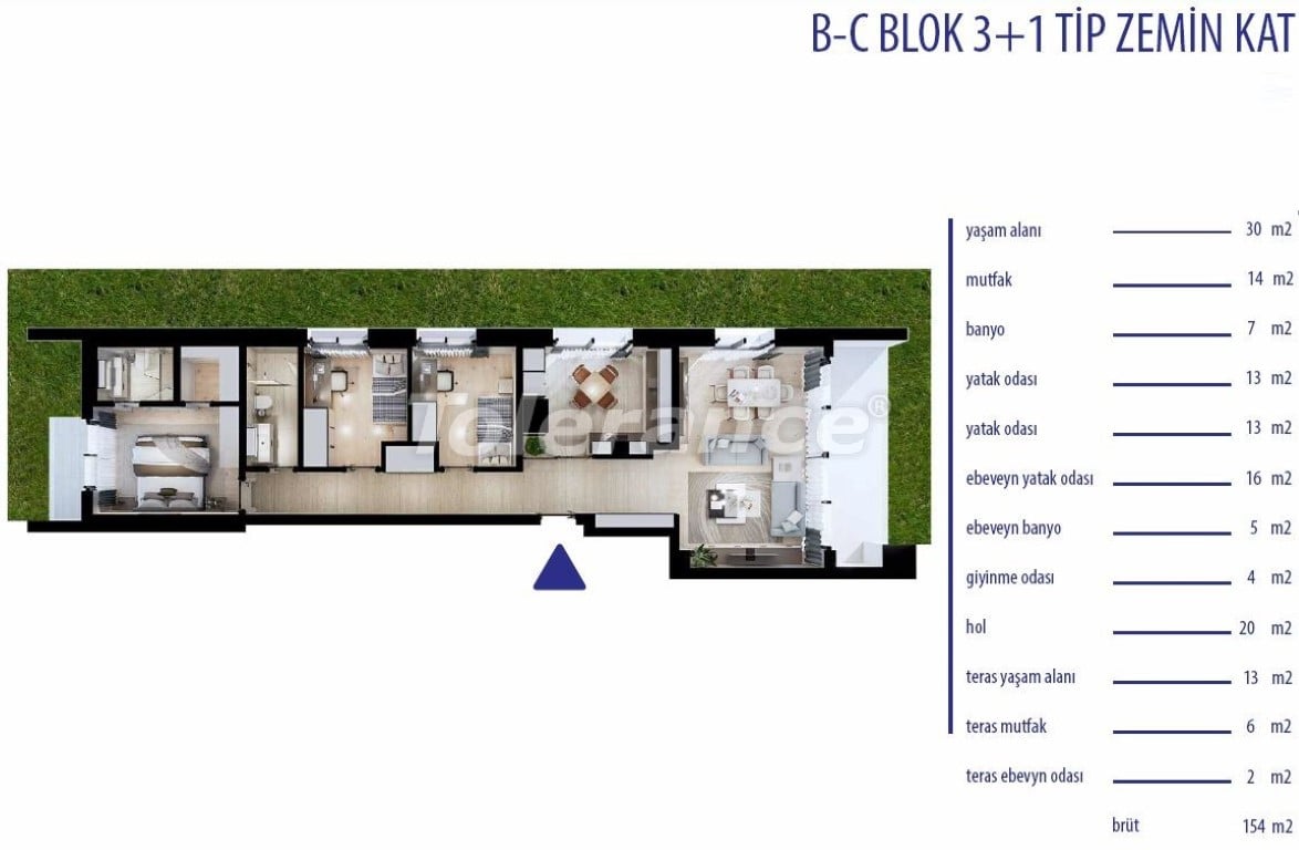 Appartement du développeur еn Konyaaltı, Antalya piscine versement - acheter un bien immobilier en Turquie - 111691