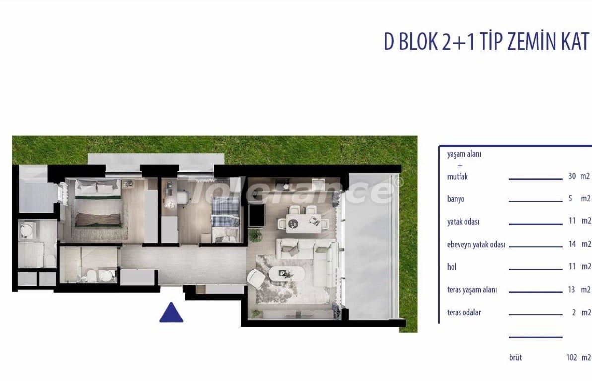 Appartement van de ontwikkelaar in Konyaaltı, Antalya zwembad afbetaling - onroerend goed kopen in Turkije - 111692