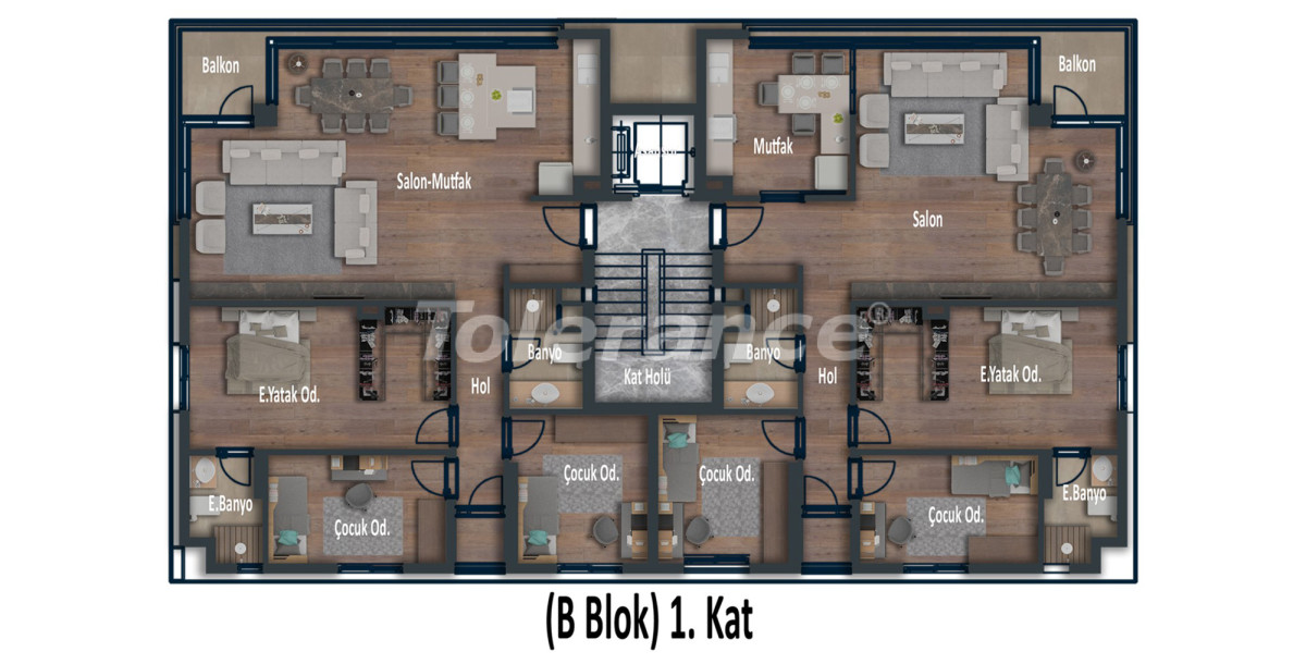 Apartment vom entwickler in Konyaaltı, Antalya pool - immobilien in der Türkei kaufen - 12028