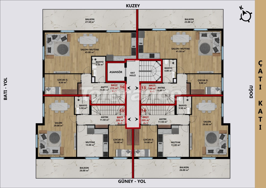 Apartment from the developer in Konyaaltı, Antalya with installment - buy realty in Turkey - 124449