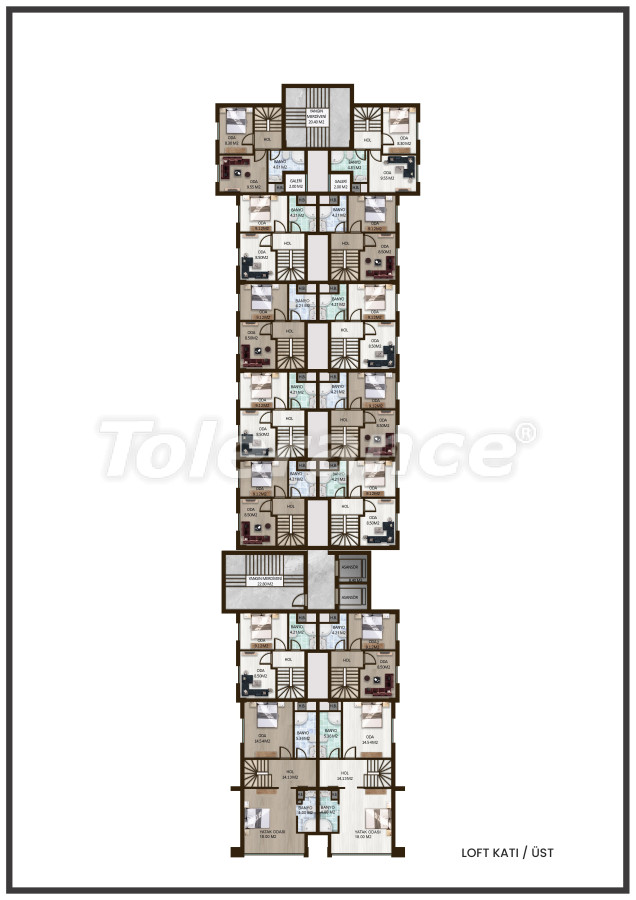 Apartment from the developer in Konyaaltı, Antalya with pool with installment - buy realty in Turkey - 125102