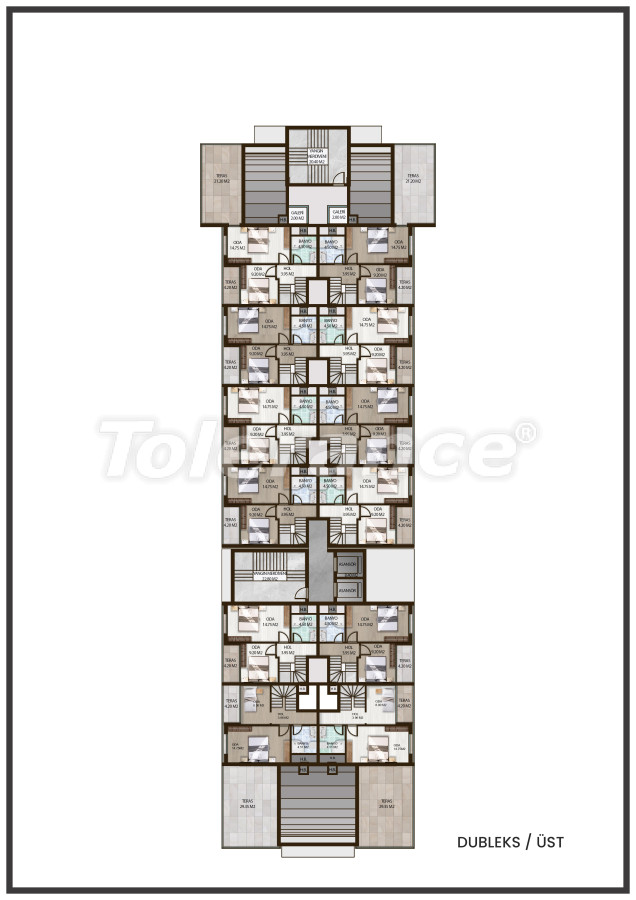 Apartment from the developer in Konyaaltı, Antalya with pool with installment - buy realty in Turkey - 125105