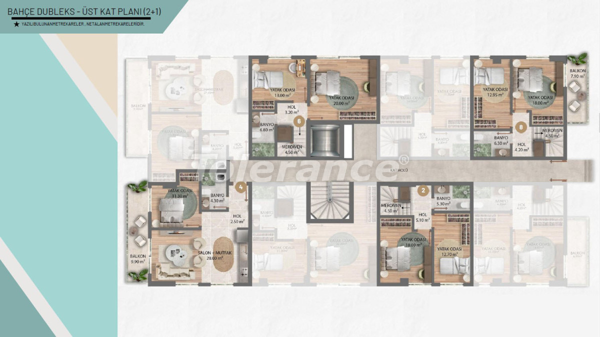Apartment from the developer in Konyaaltı, Antalya with pool with installment - buy realty in Turkey - 127666