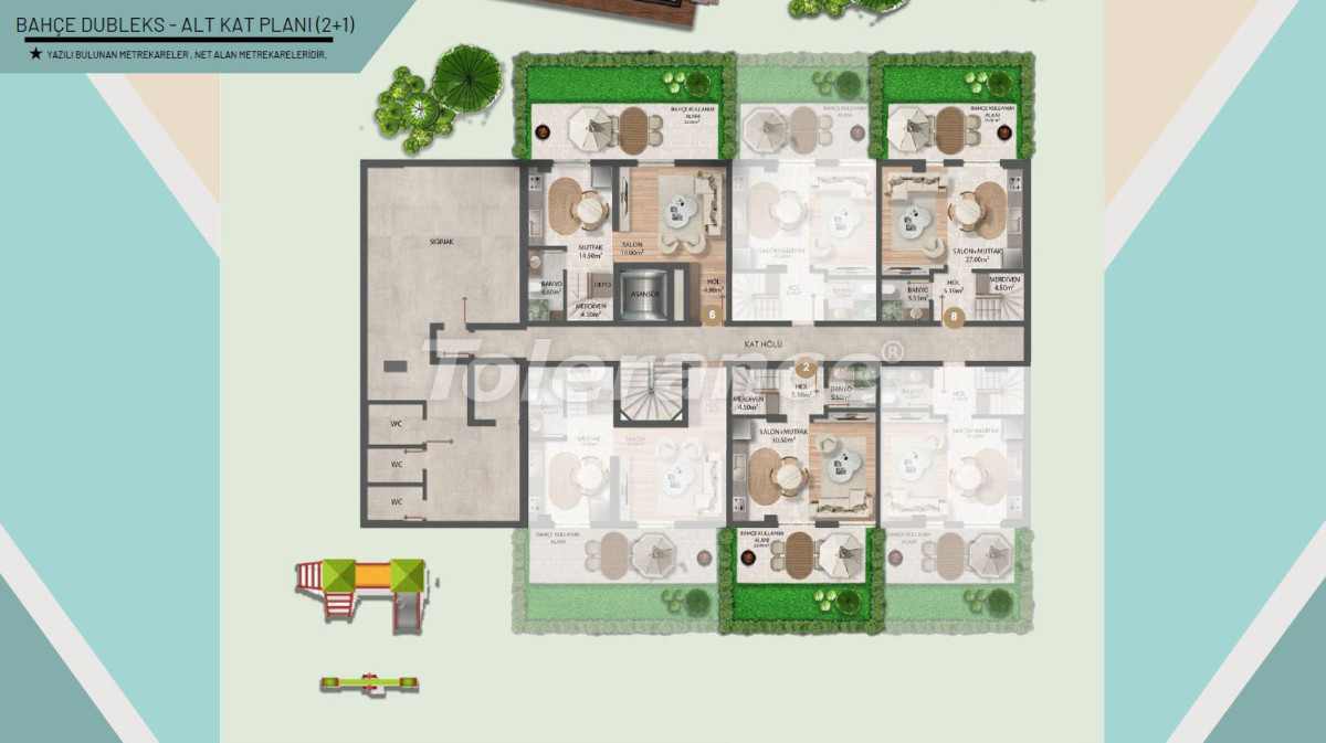 Apartment from the developer in Konyaaltı, Antalya with pool with installment - buy realty in Turkey - 127667