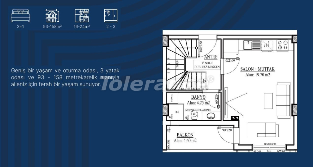 Apartment from the developer in Konyaaltı, Antalya with pool with installment - buy realty in Turkey - 127686