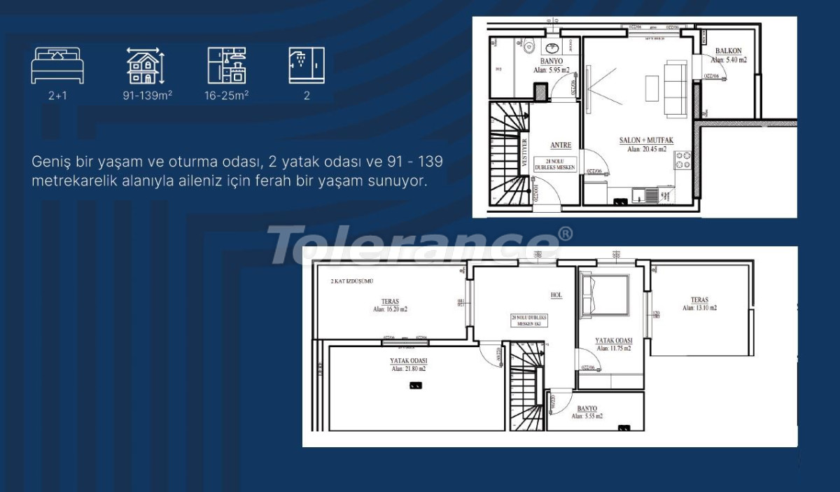Apartment from the developer in Konyaaltı, Antalya with pool with installment - buy realty in Turkey - 127687