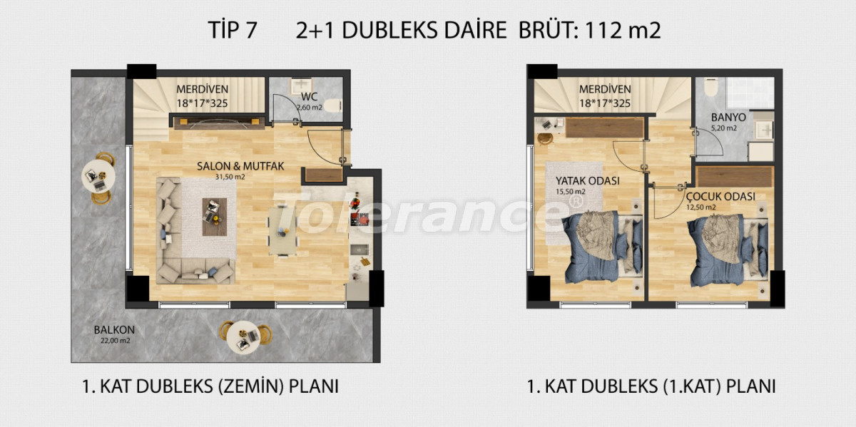 Appartement du développeur еn Konyaaltı, Antalya piscine versement - acheter un bien immobilier en Turquie - 138759