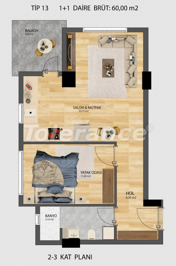 Appartement du développeur еn Konyaaltı, Antalya piscine versement - acheter un bien immobilier en Turquie - 138761