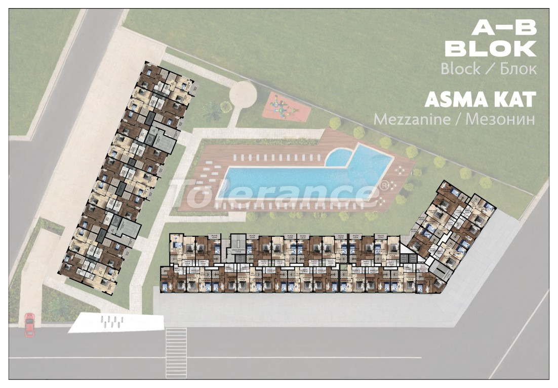 Appartement du développeur еn Konyaaltı, Antalya piscine versement - acheter un bien immobilier en Turquie - 141119