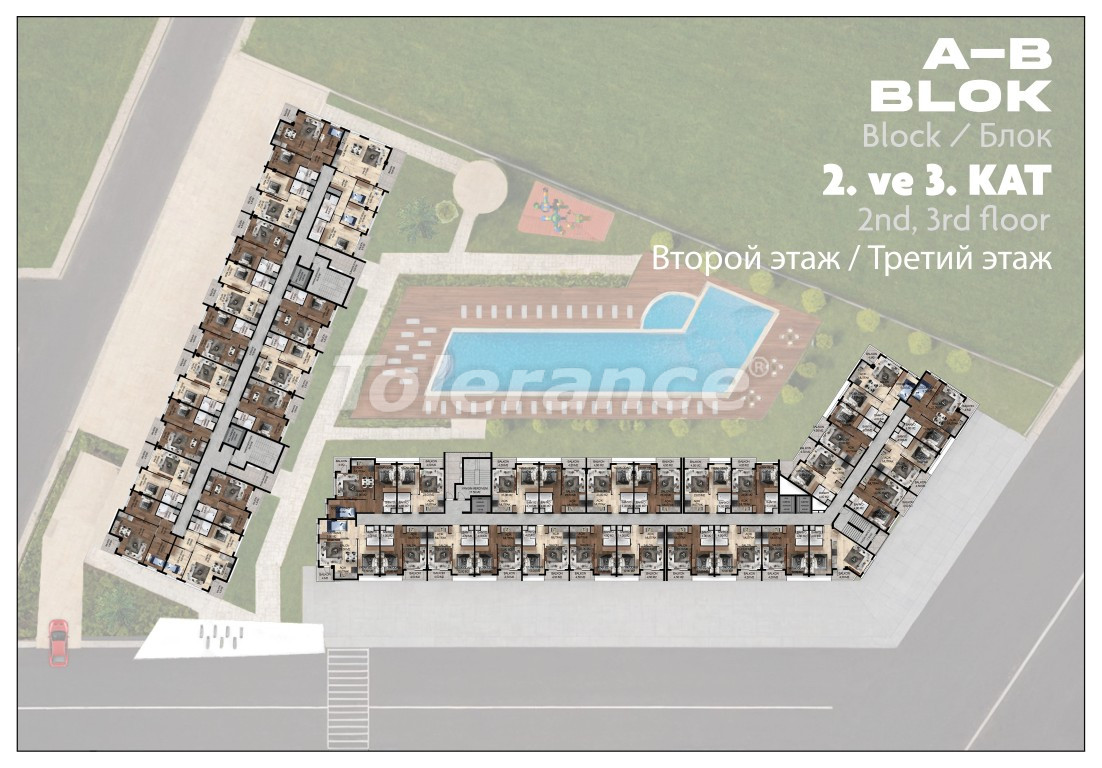 Appartement du développeur еn Konyaaltı, Antalya piscine versement - acheter un bien immobilier en Turquie - 141120