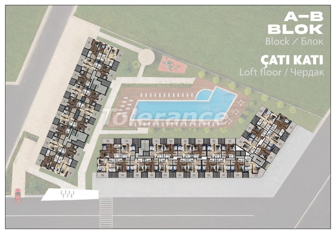 Appartement du développeur еn Konyaaltı, Antalya piscine versement - acheter un bien immobilier en Turquie - 141122