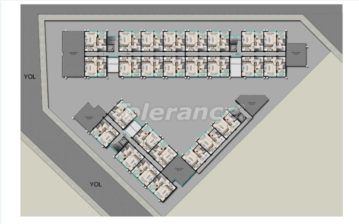 Appartement van de ontwikkelaar in Konyaaltı, Antalya met zwembad in termijnen - onroerend goed kopen in Turkije - 141759