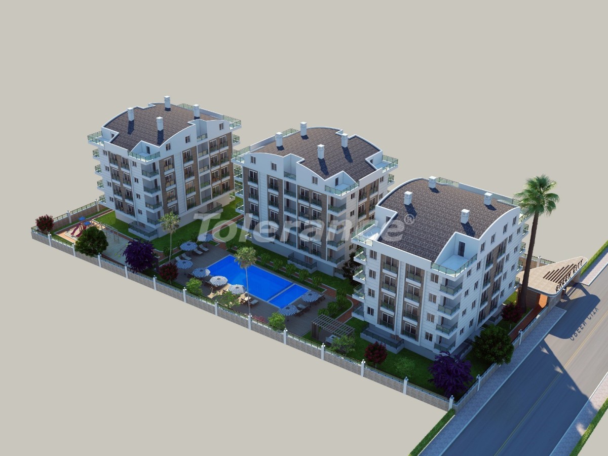 Apartment from the developer in Konyaalti, Antalya pool - buy realty in Turkey - 21168