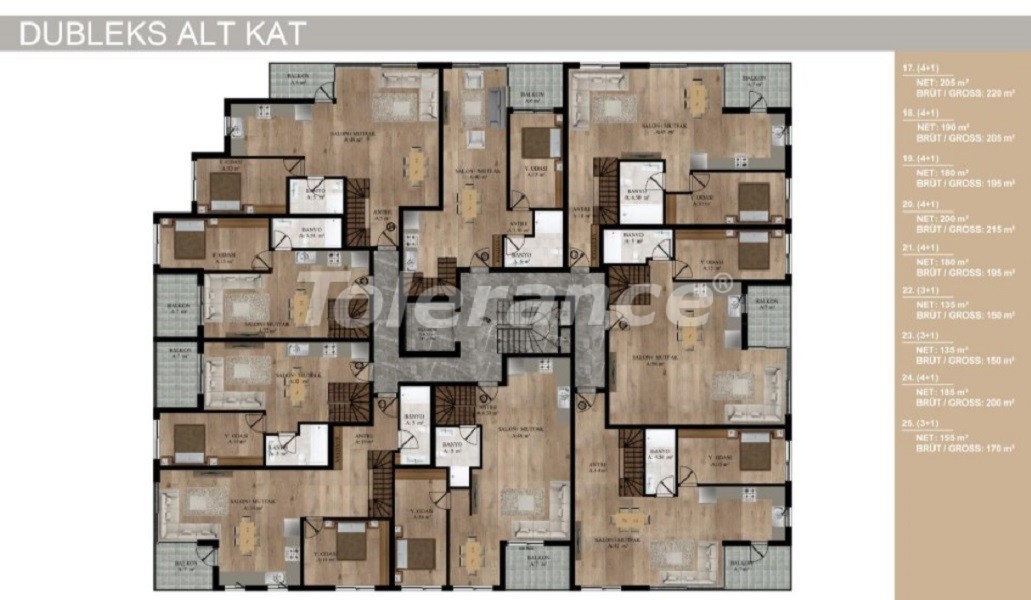 Apartment in Konyaalti, Antalya with pool - buy realty in Turkey - 30272