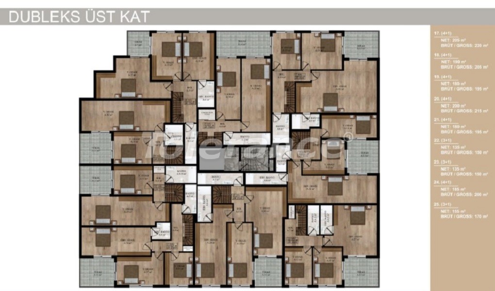 Apartment in Konyaalti, Antalya with pool - buy realty in Turkey - 30273