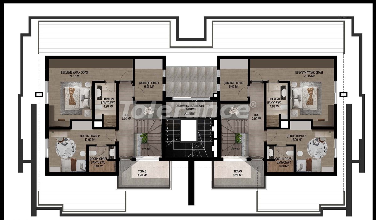 Apartment from the developer in Konyaaltı, Antalya with pool - buy realty in Turkey - 49693