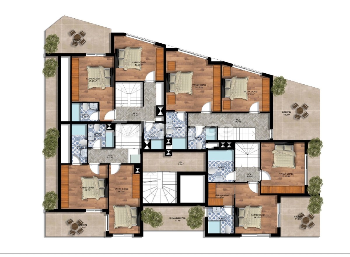 Appartement du développeur еn Konyaaltı, Antalya - acheter un bien immobilier en Turquie - 53242