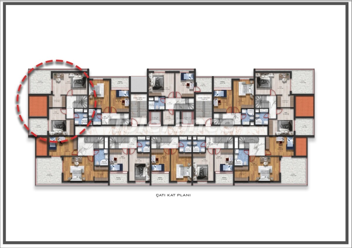 Apartment vom entwickler in Konyaaltı, Antalya pool ratenzahlung - immobilien in der Türkei kaufen - 61412