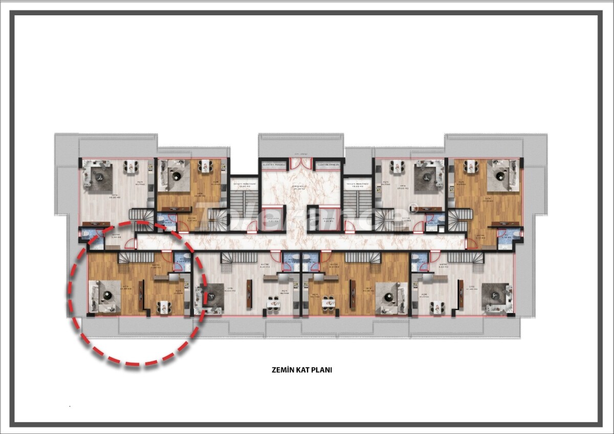 Apartment vom entwickler in Konyaaltı, Antalya pool ratenzahlung - immobilien in der Türkei kaufen - 61413