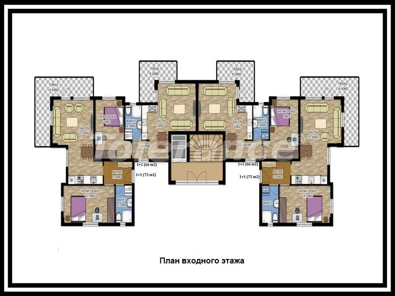 Apartment from the developer in Konyaalti, Antalya pool - buy realty in Turkey - 671