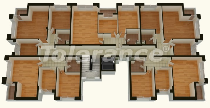 Apartment in Konyaalti, Antalya pool - buy realty in Turkey - 763