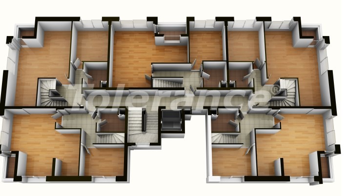 Apartment in Konyaaltı, Antalya pool - immobilien in der Türkei kaufen - 764